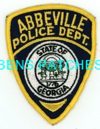 GEORGIA,ABBEVILLE POLICE 1